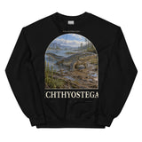 Ichthyostega Early Steps Crewneck Sweatshirt — Plate 145