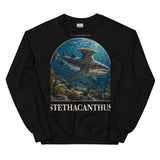 Stethacanthus Anvil Fin Crewneck Sweatshirt — Plate 155