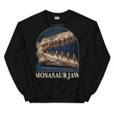 Mosasaur Jaw Specimen Crewneck Sweatshirt — Plate 176