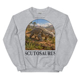 Scutosaurus Permian Steppe Crewneck Sweatshirt — Plate 148