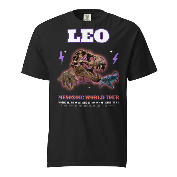 Custom Name Mesozoic World Tour Bootleg Tee — Comfort Colors