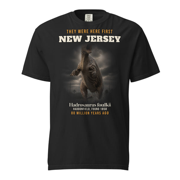 New Jersey Hadrosaurus Shirt | They Were Here First | State Dinosaur Tee