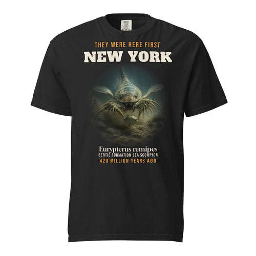 New York Sea Scorpion Shirt | They Were Here First | Eurypterus Fossil Tee
