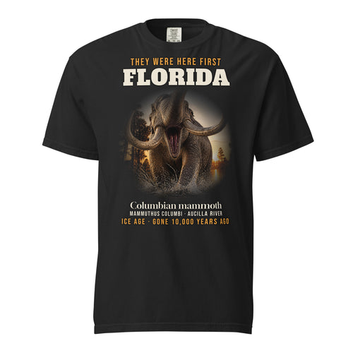 Florida Columbian Mammoth Shirt | They Were Here First | Ice Age Mammoth Tee