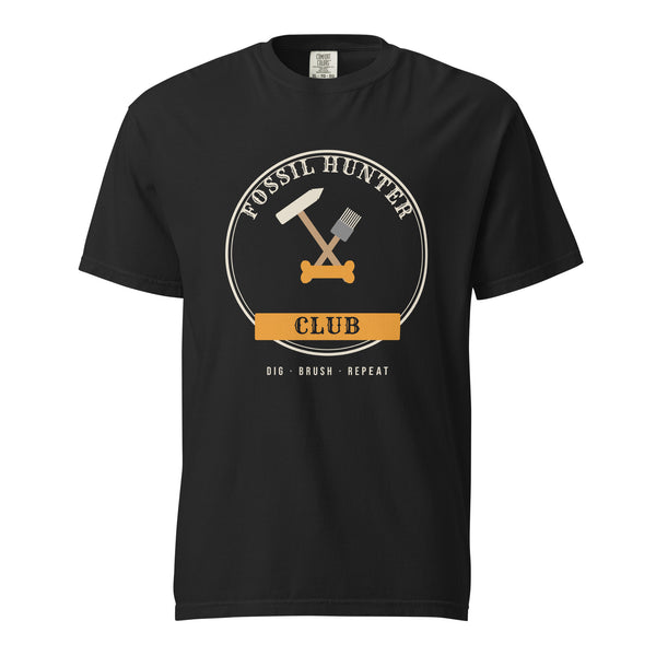 Fossil Hunter Club | Funny Paleontology Fossil Hunting T-Shirt | Comfort Colors Tee
