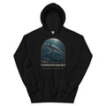 Temnodontosaurus hoodie in Black — Deep Time Atlas Plate 113, PaleoThreads