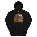 Postosuchus hoodie in Black — Deep Time Atlas Plate 122, PaleoThreads