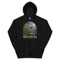 Meganeura hoodie in Black — Deep Time Atlas Plate 142, PaleoThreads