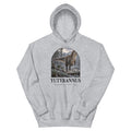 Yutyrannus hoodie in Sport Grey — Deep Time Atlas Plate 025, PaleoThreads