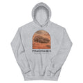 Pinacosaurus hoodie in Sport Grey — Deep Time Atlas Plate 094, PaleoThreads