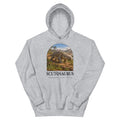 Scutosaurus hoodie in Sport Grey — Deep Time Atlas Plate 148, PaleoThreads