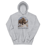 Woolly Rhinoceros Frozen Steppe Hoodie — Plate 157