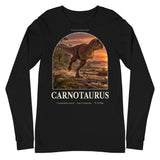 Carnotaurus Sunset Plain Long Sleeve Tee — Plate 014