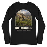 Diplodocus Herd Long Sleeve Tee — Plate 045