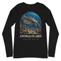 Anomalocaris long sleeve tee in Black — Deep Time Atlas Plate 138, PaleoThreads