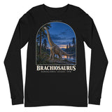 Brachiosaurus Blue Hour Long Sleeve Tee — Plate 010