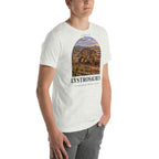Lystrosaurus T-shirt in Ash, right front view — Deep Time Atlas Plate 136, PaleoThreads