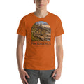Postosuchus T-shirt in Autumn — Deep Time Atlas Plate 122, PaleoThreads