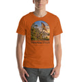 Tupandactylus T-shirt in Autumn — Deep Time Atlas Plate 100, PaleoThreads