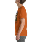 Giraffatitan T-shirt in Autumn, left view — Deep Time Atlas Plate 051, PaleoThreads