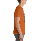 Giraffatitan T-shirt in Autumn, right view — Deep Time Atlas Plate 051, PaleoThreads
