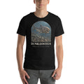 Dunkleosteus T-shirt in Black — Deep Time Atlas Plate 137, PaleoThreads