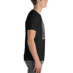 Orthoceras specimen T-shirt in Black, right view — Deep Time Atlas Plate 178, PaleoThreads