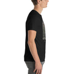Stygimoloch T-shirt in Black, right view — Deep Time Atlas Plate 044, PaleoThreads