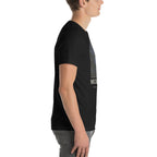 Microraptor T-shirt in Black, right view — Deep Time Atlas Plate 026, PaleoThreads