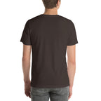 Arthropleura T-shirt in Brown, back view — Deep Time Atlas Plate 143, PaleoThreads