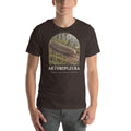 Arthropleura T-shirt in Brown — Deep Time Atlas Plate 143, PaleoThreads