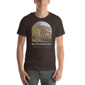 Brachylophosaurus T-shirt in Brown — Deep Time Atlas Plate 082, PaleoThreads