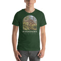 Huayangosaurus T-shirt in Forest — Deep Time Atlas Plate 088, PaleoThreads