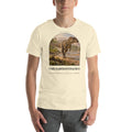 Carcharodontosaurus T-shirt in Natural — Deep Time Atlas Plate 013, PaleoThreads