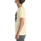 Andrewsarchus T-shirt in Natural, left view — Deep Time Atlas Plate 164, PaleoThreads