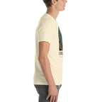 Coelacanth T-shirt in Natural, right view — Deep Time Atlas Plate 156, PaleoThreads