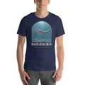Basilosaurus T-shirt in Navy — Deep Time Atlas Plate 165, PaleoThreads