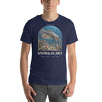 Anomalocaris T-shirt in Navy — Deep Time Atlas Plate 138, PaleoThreads
