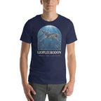 Liopleurodon T-shirt in Navy — Deep Time Atlas Plate 109, PaleoThreads