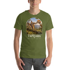 Tapejara T-shirt in Olive — Deep Time Atlas Plate 103, PaleoThreads