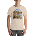Pterodaustro T-shirt in Soft Cream — Deep Time Atlas Plate 105, PaleoThreads