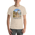 Pterodactylus T-shirt in Soft Cream — Deep Time Atlas Plate 102, PaleoThreads