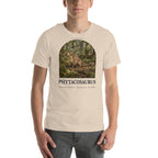 Psittacosaurus T-shirt in Soft Cream — Deep Time Atlas Plate 065, PaleoThreads