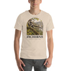 Anchiornis T-shirt in Soft Cream — Deep Time Atlas Plate 041, PaleoThreads