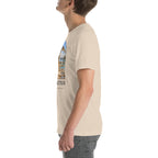 Pterodactylus T-shirt in Soft Cream, left view — Deep Time Atlas Plate 102, PaleoThreads