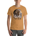Cave bear T-shirt in Toast — Deep Time Atlas Plate 161, PaleoThreads