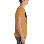 Cave bear T-shirt in Toast, right view — Deep Time Atlas Plate 161, PaleoThreads