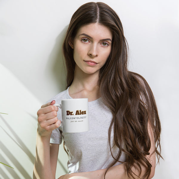 Personalized Dr. (Name) Paleontologist Mug — Trilobite