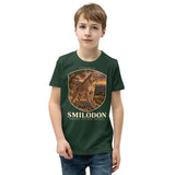 Smilodon Oak Woodland Kids T-Shirt — Plate 008