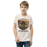 Spinosaurus River Delta Kids T-Shirt — Plate 002